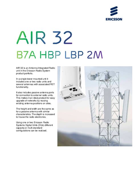 High resolution (png, 5. . Ericsson air 3258 datasheet